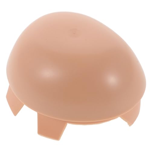 JOINPAYA Ragdoll-Werkzeuge Kahle Kappen Puppenbaumaterial Puppenversorgung Cosplay-zubehör Make-up Glatze Puppenzubehör Kahles Kostümzubehör Light Brown Plastik von JOINPAYA
