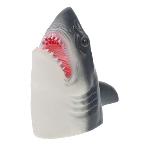 JOINPAYA Realistische Fisch handpuppe aus Vinyl Interaktives Tier handspielzeug für Pädagogische Handpuppe für Rollenspiele Geburtstagsgeschenk für Eltern Junge Mädchen interaktion von JOINPAYA
