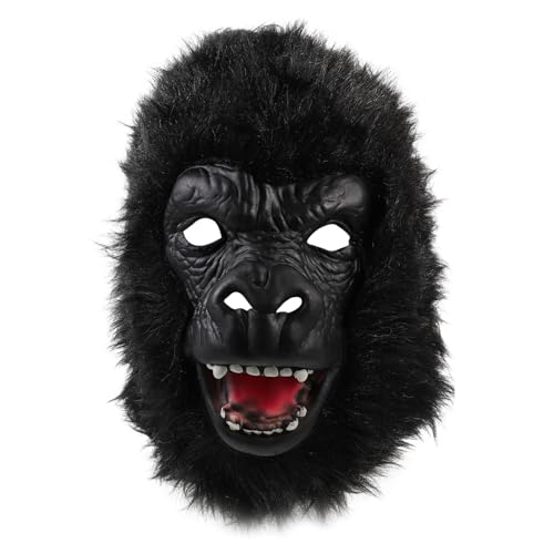 JOINPAYA Realistische Gorilla Halloween Tierkopf Vollkopfmaske aus und Plüsch für Kostüm Party Festival Maskerade Erwachsene Gruselige Verkleidung JOINPAYA Realistische Gorilla Halloween Tierkopf Vollkopfmaske aus und Plüsch für Kostüm Party Festival Maskerade Erwachsene Gruselige Verkleidung von JOINPAYA
