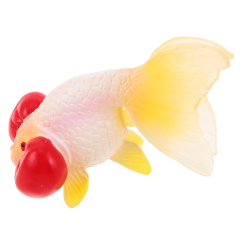 JOINPAYA Realistischer Schwimmender Goldfisch Dekofigur für Aquarium Künstliches Modell Plastisch Gestaltetes Fischornament für Lernspielzeug und Aquarium von JOINPAYA