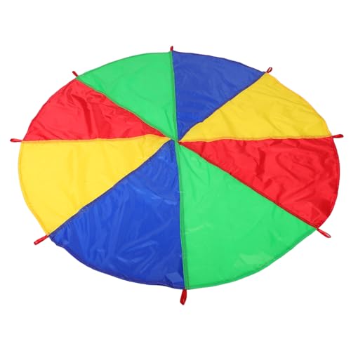 JOINPAYA Regenbogen-fallschirme Für Kinder 2 M Durchmesser Spiele Im Freien Spielzeug Für Kinder Lernwerkzeug Für Vorschulkinder Sensorische Integration JOINPAYA Regenbogen-fallschirme Für Kinder 2 M Durchmesser Spiele Im Freien Spielzeug Für Kinder Lernwerkzeug Für Vorschulkinder Sensorische Integration von JOINPAYA