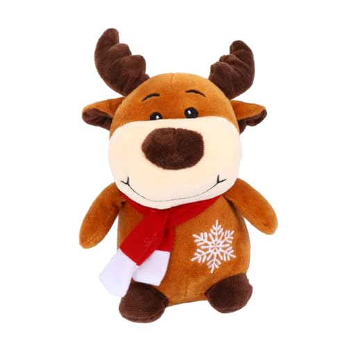 JOINPAYA Rentier Plüschpuppe Plüschfigurenspielzeug Ausgestopft Puppe Plüsch Tierisches Plüschtier Rentier-plüschtier Weihnachten Rentier Rentierpuppe Plüsch Rentier Light Brown JOINPAYA Rentier Plüschpuppe Plüschfigurenspielzeug Ausgestopft Puppe Plüsch Tierisches Plüschtier Rentier-plüschtier Weihnachten Rentier Rentierpuppe Plüsch Rentier Light Brown von JOINPAYA