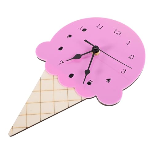 JOINPAYA Retro-Wanduhren Nordic Stil Uhr Einzigartige Uhr Spielzimmer Uhr Uhr leise Eiskrem Wanduhr dekorative Hängeuhr Eiscreme-förmige Uhr Küchenuhr wanduhr Holz Violet JOINPAYA Retro-Wanduhren Nordic Stil Uhr Einzigartige Uhr Spielzimmer Uhr Uhr leise Eiskrem Wanduhr dekorative Hängeuhr Eiscreme-förmige Uhr Küchenuhr wanduhr Holz Violet von JOINPAYA