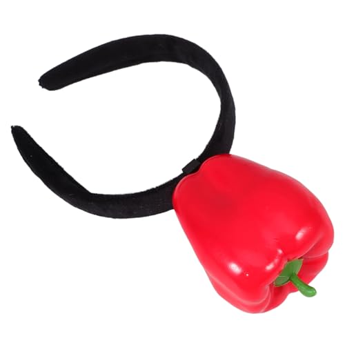 JOINPAYA Rotes Gemüse Stirnband Lustiges Cosplay Haarreif für Erwachsene Party Kostüm Zubehör JOINPAYA Rotes Gemüse Stirnband Lustiges Cosplay Haarreif für Erwachsene Party Kostüm Zubehör von JOINPAYA