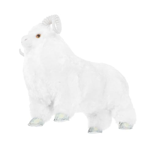 JOINPAYA Schafspielzeug Schaf Winterschafe gefüllte Schafe Ziegentier Künstliche Eier Schaf Plüschspielzeug Plüsch Schaf Deko Lamm Stofftier Ohnmacht Schafe Polyethylen Weiß JOINPAYA Schafspielzeug Schaf Winterschafe gefüllte Schafe Ziegentier Künstliche Eier Schaf Plüschspielzeug Plüsch Schaf Deko Lamm Stofftier Ohnmacht Schafe Polyethylen Weiß von JOINPAYA