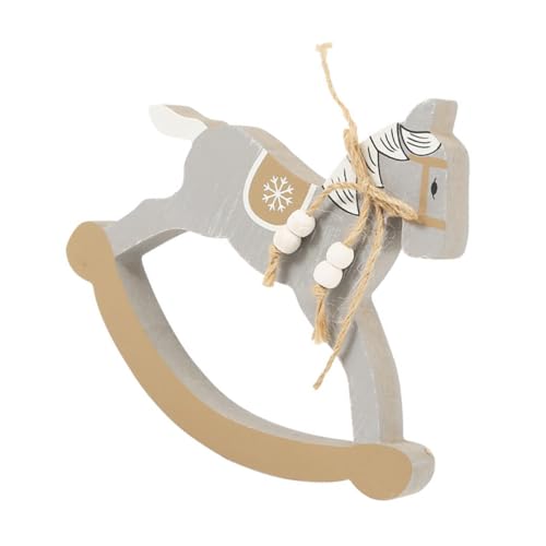 JOINPAYA Schaukelpferd Ornament kinderzimmer zubehör für Schaukelpferd Sammlerstück genschenkideen Toys Miniaturen Babywippe Mini Schaukelpferd Desktop schmücken MDF JOINPAYA Schaukelpferd Ornament kinderzimmer zubehör für Schaukelpferd Sammlerstück genschenkideen Toys Miniaturen Babywippe Mini Schaukelpferd Desktop schmücken MDF von JOINPAYA