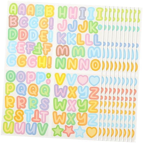 JOINPAYA Schaum Alphabet Buchstaben Aufkleber Abnehmbare Adhesive Vinyl Aufkleber Für Scrapbooking von JOINPAYA
