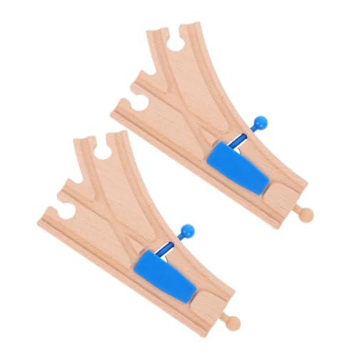 JOINPAYA Schienenwechselstück Für Spielzeugzüge Kompatibel Mit Gängigen Marken Für Holzeisenbahnen Ideal Für Die Entwicklung Von Kindern JOINPAYA Schienenwechselstück Für Spielzeugzüge Kompatibel Mit Gängigen Marken Für Holzeisenbahnen Ideal Für Die Entwicklung Von Kindern von JOINPAYA