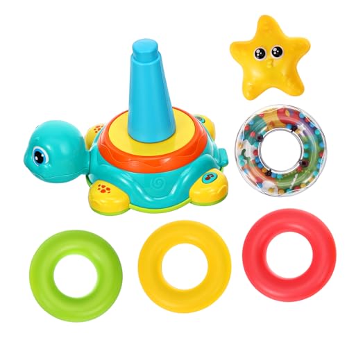 JOINPAYA Pädagogisches Babyspielzeug Musikalische Schildkröte Stapeln Krabbeln Lernspielzeug für Kleinkinder Jungen und Mädchen JOINPAYA Pädagogisches Babyspielzeug Musikalische Schildkröte Stapeln Krabbeln Lernspielzeug für Kleinkinder Jungen und Mädchen von JOINPAYA