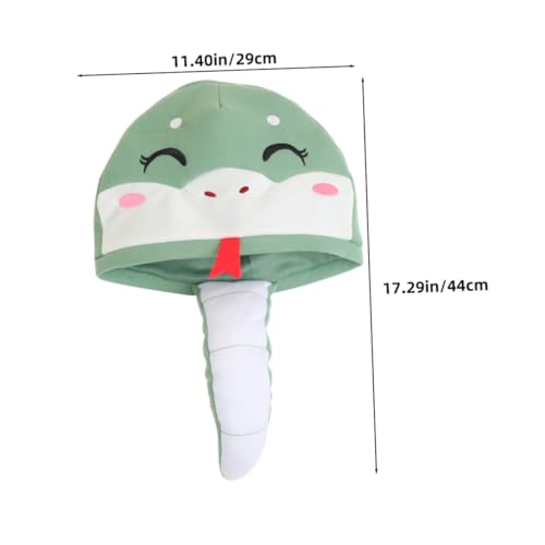 JOINPAYA Schlangenkopfhut Cosplay Schlangenhut Chinesischer Neuheitshut Schlangenkostümhut Schlangenkostümkappe Schlangenkostümhut Für Erwachsene Halloween Cosplay Hut JOINPAYA Schlangenkopfhut Cosplay Schlangenhut Chinesischer Neuheitshut Schlangenkostümhut Schlangenkostümkappe Schlangenkostümhut Für Erwachsene Halloween Cosplay Hut von JOINPAYA