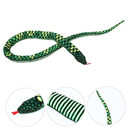 JOINPAYA Schlangenspielzeug für kinderspielzeug hühner kinderknallzeug Funny Present große Kuscheltiere ausgestopftes Tierspielzeug PP Baumwolle Green JOINPAYA Schlangenspielzeug für kinderspielzeug hühner kinderknallzeug Funny Present große Kuscheltiere ausgestopftes Tierspielzeug PP Baumwolle Green von JOINPAYA