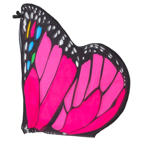 JOINPAYA Schmetterlings-umhang Feenflügel Schmetterlingsflügel Kostüm Schmetterlingskleider Mädchen Kinderkostüme Halloween-fee-flügel Schmetterlinge Cosplay-zubehör Kap Chiffon Rosy JOINPAYA Schmetterlings-umhang Feenflügel Schmetterlingsflügel Kostüm Schmetterlingskleider Mädchen Kinderkostüme Halloween-fee-flügel Schmetterlinge Cosplay-zubehör Kap Chiffon Rosy von JOINPAYA