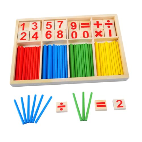 JOINPAYA Mathe-Spielzeug Für Kinder Multifunktionales Lernbrett Für Kinder Mathe-Spielzeug Aus Holz Pädagogisches Spielzeug von JOINPAYA