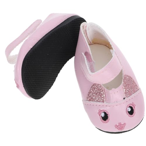 JOINPAYA 1paar Mädchen Puppenschuhe Niedliche Pu Schuh-Accessoires Für Puppen-Outfits Spielzeug Dekoration Für Rollenspiele Und Kreative Aktivitäten von JOINPAYA