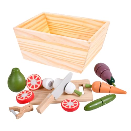 JOINPAYA Set Mit Holzspielzeug Für Gemü Schneide Spielküchen Zubehör Für Kleinkinder Fördert Kreatives Und Motorische Fähigkeiten 6 Teiliges Set JOINPAYA Set Mit Holzspielzeug Für Gemü Schneide Spielküchen Zubehör Für Kleinkinder Fördert Kreatives Und Motorische Fähigkeiten 6 Teiliges Set von JOINPAYA