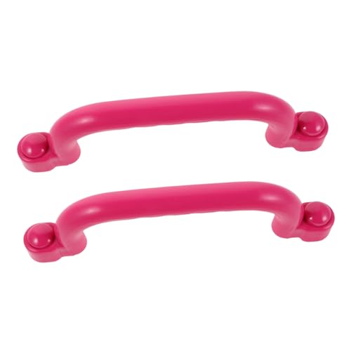 JOINPAYA Sicherheitsgriffe für Klettergerüst Haltegriffe aus Wetterfestem Kunststoff Ergonomisch Geformt rutschfest für Outdoor Spielhaus Spielplatz Zubehör in Rosa JOINPAYA Sicherheitsgriffe für Klettergerüst Haltegriffe aus Wetterfestem Kunststoff Ergonomisch Geformt rutschfest für Outdoor Spielhaus Spielplatz Zubehör in Rosa von JOINPAYA