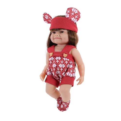 JOINPAYA Simulation Einer Babypuppe puppenmöbel Puppenmama Puppenhaus Puppenpflege Neugeborene Mädchenpuppe mit Kleidung Babypuppe für Babypuppe Kleinkind Polyester Brown JOINPAYA Simulation Einer Babypuppe puppenmöbel Puppenmama Puppenhaus Puppenpflege Neugeborene Mädchenpuppe mit Kleidung Babypuppe für Babypuppe Kleinkind Polyester Brown von JOINPAYA