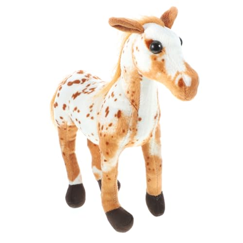 JOINPAYA Simulation Einer Pferdepuppe Kinderspielzeug Kuscheltier versorgen Plüschtier Plüsch Plüschspielzeug Kuscheltiere mit Pferden PP Baumwolle von JOINPAYA