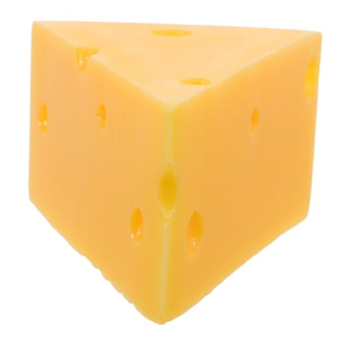 JOINPAYA Simulation Käse Modell Künstliches Käse Deko Element für Fotografie Accessoire für Hauslayouts Langlebig und Farbecht Perfektes für Party und Hochzeitsdekorationen von JOINPAYA