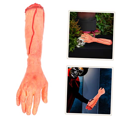 JOINPAYA Simulation Körperteil Requisite Abgetrennte Hand für Gruselige Halloween Dekoration Langlebig für Geisterhäuser und Partys Robustes Vinylmaterial JOINPAYA Simulation Körperteil Requisite Abgetrennte Hand für Gruselige Halloween Dekoration Langlebig für Geisterhäuser und Partys Robustes Vinylmaterial von JOINPAYA