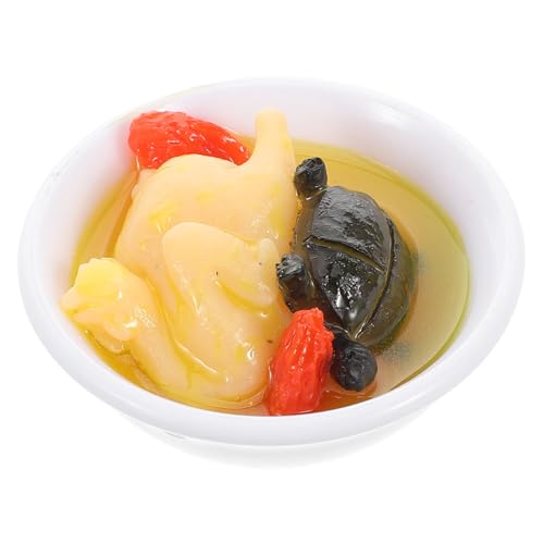 JOINPAYA Simulation Lebensmittelmodell Liebe Behälter Gefüllter Behälter Zubehör Für Aquarien Körperbehälter Künstliche Hühnersuppe Hohler Behälter Cartoon-stoßstange PVC JOINPAYA Simulation Lebensmittelmodell Liebe Behälter Gefüllter Behälter Zubehör Für Aquarien Körperbehälter Künstliche Hühnersuppe Hohler Behälter Cartoon-stoßstange PVC von JOINPAYA