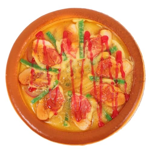JOINPAYA Pretend Play Küchenzubehör Miniatur Simulierte Pizza Für Display Spielzeug Requisiten JOINPAYA Pretend Play Küchenzubehör Miniatur Simulierte Pizza Für Display Spielzeug Requisiten von JOINPAYA