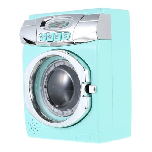 JOINPAYA Simulation von Küchenutensilien Waschmaschine Kleinkinder küchenspielzeug für Kitchen Toys for Spielzeugwäschemaschine Legen Sie vor, Wäschemaschine Plastik Blue von JOINPAYA