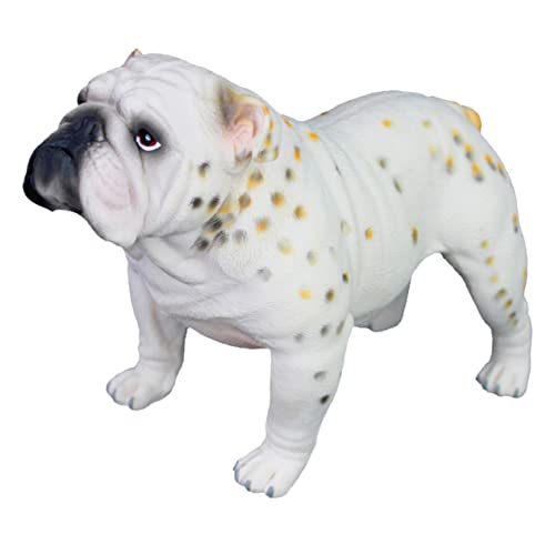 JOINPAYA Lebensechtes Bulldoggen-modellspielzeug Weiche Und Dekorative Figur Ideal Für Kinder von JOINPAYA