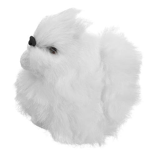 JOINPAYA Simulations-eichhörnchen-Modell Kuscheltier Dekorative Eichhörnchenfigur Eichhörnchen Tierskulptur Eichhörnchen-skulptur Realistisch Eichhörnchen Zubehör Weiß Wolle JOINPAYA Simulations-eichhörnchen-Modell Kuscheltier Dekorative Eichhörnchenfigur Eichhörnchen Tierskulptur Eichhörnchen-skulptur Realistisch Eichhörnchen Zubehör Weiß Wolle von JOINPAYA
