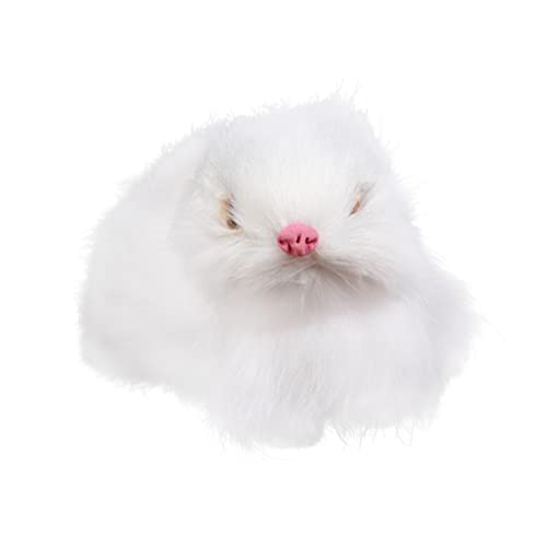 JOINPAYA Realistisches Miniatur Kaninchen Spielzeug Für Ostern Dekoratives Accessoire Für Zuhause Perfektes Für Junge Mädchen Und Freunde Schafft Festliche Atmosphäre von JOINPAYA