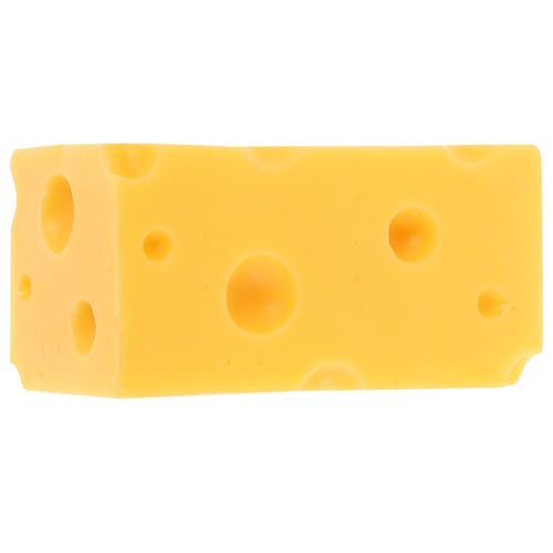 JOINPAYA Realistisches Käse-Requisiten-Set Gefälschte Lebensmittel-dekorationsset Für Mini-kochspielzeug Schaumstoff-käsespielzeug JOINPAYA Realistisches Käse-Requisiten-Set Gefälschte Lebensmittel-dekorationsset Für Mini-kochspielzeug Schaumstoff-käsespielzeug von JOINPAYA
