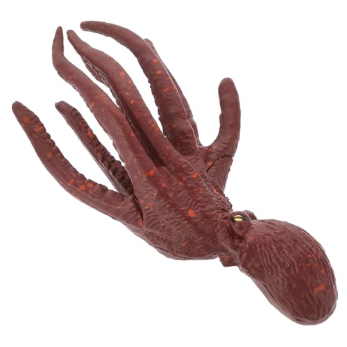 JOINPAYA Simuliertes Tintenfischmodell Meer Kleiner Dekoration Simulation Tintenfischfigur Tintenfischspielzeug Künstlicher Oktopus Statuen Meerestierfiguren von JOINPAYA