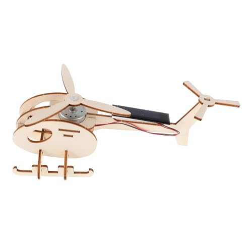 JOINPAYA Solarbetriebenes DIY Holz Hubschrauber Modell Bausatz Leichter Stabiler Flugzeugbau für Pädagogisches Technikspielzeug Fördert Kreative Wissenschaft und Outdoor Lernspaß JOINPAYA Solarbetriebenes DIY Holz Hubschrauber Modell Bausatz Leichter Stabiler Flugzeugbau für Pädagogisches Technikspielzeug Fördert Kreative Wissenschaft und Outdoor Lernspaß von JOINPAYA