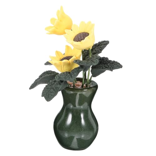 JOINPAYA Sonnenblumenornamente Sonnenblumen Deko Spielzeuge Dekoration Pflanzen Miniatur -topfpflanze Mini-topfpflanze Für Puppenhaus Miniatur-Bonsai-Modell Mini-blumentopf Ton JOINPAYA Sonnenblumenornamente Sonnenblumen Deko Spielzeuge Dekoration Pflanzen Miniatur -topfpflanze Mini-topfpflanze Für Puppenhaus Miniatur-Bonsai-Modell Mini-blumentopf Ton von JOINPAYA