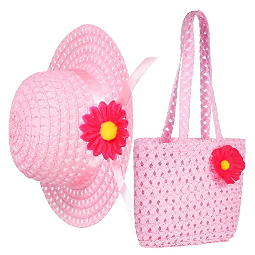 JOINPAYA Sonnenhut aus Stroh strohhut für strohhüte für Fischerhut für Mädchen Partyhüte für Kindergeburtstage Mütze strandtasche Tea-Party-Hüte -Mädchen-Einkaufstasche JOINPAYA Sonnenhut aus Stroh strohhut für strohhüte für Fischerhut für Mädchen Partyhüte für Kindergeburtstage Mütze strandtasche Tea-Party-Hüte -Mädchen-Einkaufstasche von JOINPAYA
