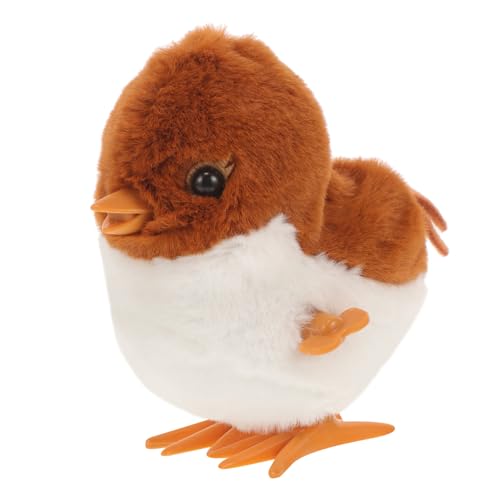 JOINPAYA Springendes Spatz- mit Uhrwerk Springendes Spatzspielzeug Spatz Aufziehspielzeug interaktives kinderspielzeug Plush Toy Plüschtierspielzeug Spatz-Partygeschenke von JOINPAYA