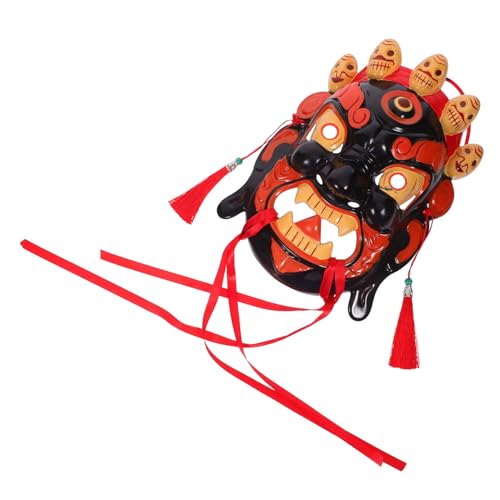 JOINPAYA Stammesmaskenmalerei Vintage Opernmaske Tempelmasken Chinesische Partymaske Tibetische Opernmasken Chinesische Maske Für Aufführungen Cosplay Maske von JOINPAYA