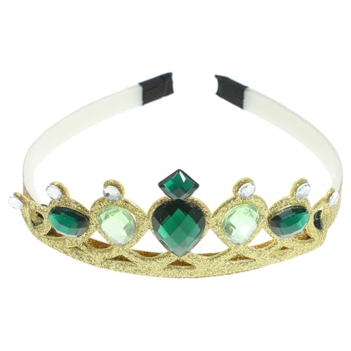 JOINPAYA Stirnband Krone Stirnbänder Kleine Krone Für Mädchen Haarschmuck Für Mädchen Kinderkrone Strass-stirnband Für Mädchen Prinzessin Tiara Stirnband Mädchenkrone Plastik Golden von JOINPAYA