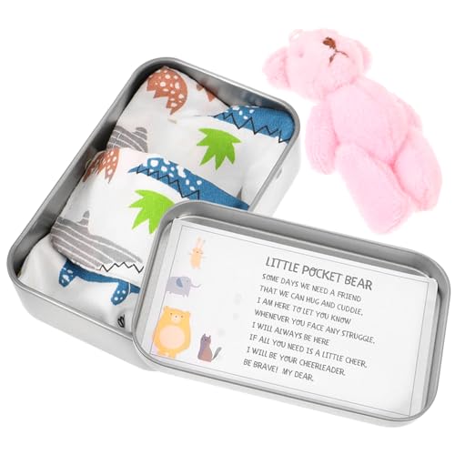 JOINPAYA Stoffbär Meerschweinchen Kinderwagen Partytüte Plüsch Mini Stofftier Kuscheltier Stoffbär Puppe Stoffbär Mädchen Kleiner Bär Ornament Schwamm von JOINPAYA