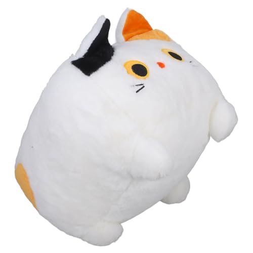 JOINPAYA Stofftierpuppe, Weicher Stoffwürfel, Katzenpuppe, Quadratische Katzenpuppe, Entzückende Stoffkatze von JOINPAYA