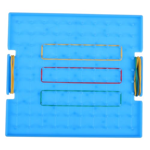 JOINPAYA Studenten-Pinnwand Steckbrett für Geoboard-Kind Steckbrett für den Schreibtisch sensorische Raumartikel bewegliche Bretter Geoboards für Wandsteckbrett Plastik Blue von JOINPAYA