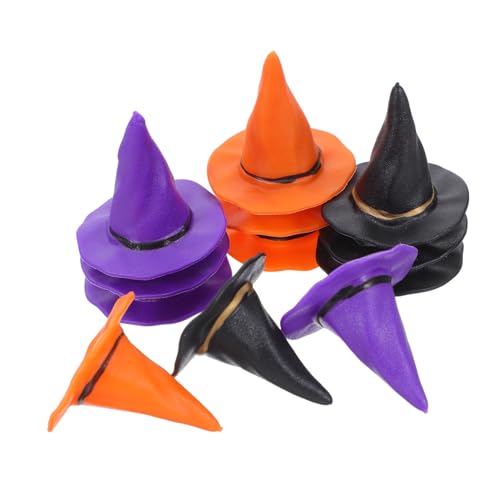 JOINPAYA Stück Hexenhüte Halloween Dekoration für Weinflaschen und Puppenhäuser Kreative Partyzubehör für Bastelprojekte für Halloween Feiern und Rollenspiele JOINPAYA Stück Hexenhüte Halloween Dekoration für Weinflaschen und Puppenhäuser Kreative Partyzubehör für Bastelprojekte für Halloween Feiern und Rollenspiele von JOINPAYA