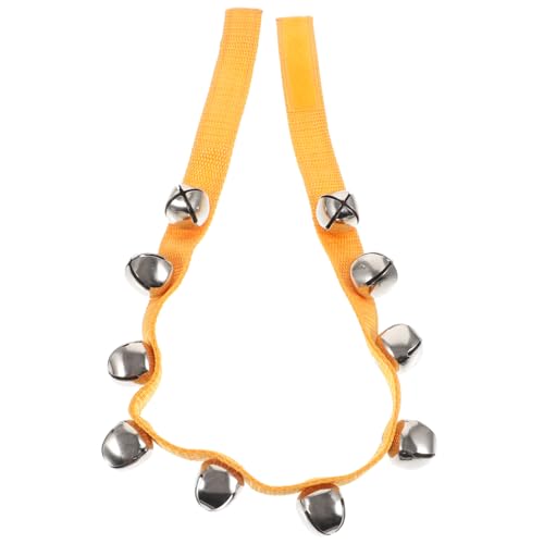 JOINPAYA Tanzglocken Hüftglocken mit Verstellbarem Gürtel Klare Percussion Instrumente für Tanzauftritte Angenehmer Leichtes Design für Kreative Kinderaufführungen JOINPAYA Tanzglocken Hüftglocken mit Verstellbarem Gürtel Klare Percussion Instrumente für Tanzauftritte Angenehmer Leichtes Design für Kreative Kinderaufführungen von JOINPAYA
