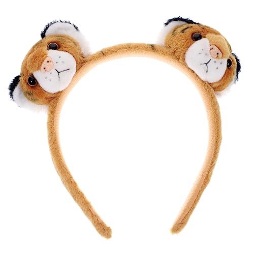 JOINPAYA Tierisches Stirnband Dschungelkostüm Für Tragen Tierohren-stirnband Für Party Stirnbänder Kopfbedeckung Cosplay Waldwesen Wild Tierhaarreifen Plüsch JOINPAYA Tierisches Stirnband Dschungelkostüm Für Tragen Tierohren-stirnband Für Party Stirnbänder Kopfbedeckung Cosplay Waldwesen Wild Tierhaarreifen Plüsch von JOINPAYA