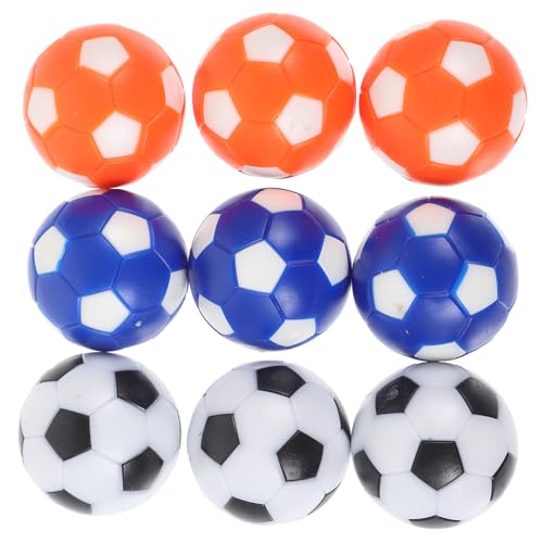 JOINPAYA Tischfußballbälle: Kicker-Ersatz-Desktop-Mini-Fußball Für Tischspielzubehör Sportzubehör 28 Mm 9 Stück von JOINPAYA
