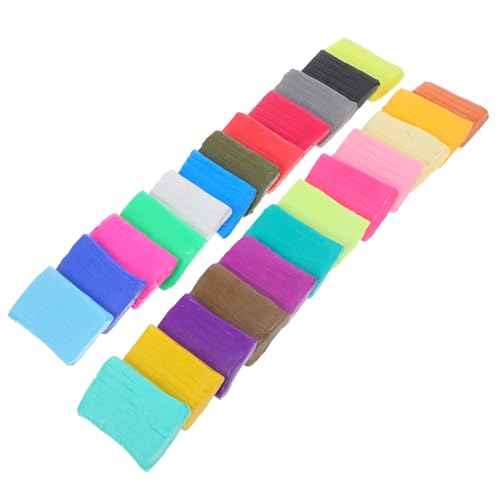 JOINPAYA 24stücke Teiliges Knetset Für Junge Mädchen Bunte Modelliermasse Aus Sicherem Material Für Kreative Bastelprojekte Und Spielspaß Farben à Praktischer Verpackung von JOINPAYA