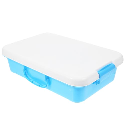 JOINPAYA Sandkasten Sensory Bin mit Deckel und Griff: Kinder 38.1 X 25. 4 cm Kunststoff-Sandkasten Mit Griffen Sensorischer Mülleimer Spieltablett Kinderspielzeug-Aufbewahrungsbox für Kunststoff JOINPAYA Sandkasten Sensory Bin mit Deckel und Griff: Kinder 38.1 X 25. 4 cm Kunststoff-Sandkasten Mit Griffen Sensorischer Mülleimer Spieltablett Kinderspielzeug-Aufbewahrungsbox für Kunststoff von JOINPAYA