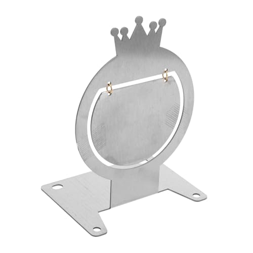 JOINPAYA Trainings Schwungziel Kleines Trainingsziel Outdoor Zieltafel Zielscheibe Für Outdoor Zielscheibe Metall Reset Zielscheibe Metall Drehzielscheibe Spielziele Kleine Ziele Silber von JOINPAYA