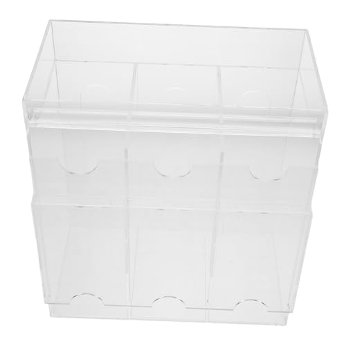 JOINPAYA Transparenter Acryl Kartenorganizer Kartenhalter mit Stabilem Sockel Multikompartiment-Organizer für Business Sammelkarten Booster Box für Übersichtliche Sortierung und Einfache JOINPAYA Transparenter Acryl Kartenorganizer Kartenhalter mit Stabilem Sockel Multikompartiment-Organizer für Business Sammelkarten Booster Box für Übersichtliche Sortierung und Einfache von JOINPAYA