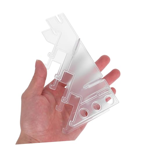JOINPAYA Transparentes Finger Skateboard Display Regal aus Langlebigem Kunststoff Platzsparend und Multifunktional Geeignet zur Aufbewahrung und Präsentation von Finger Skateboards für von JOINPAYA